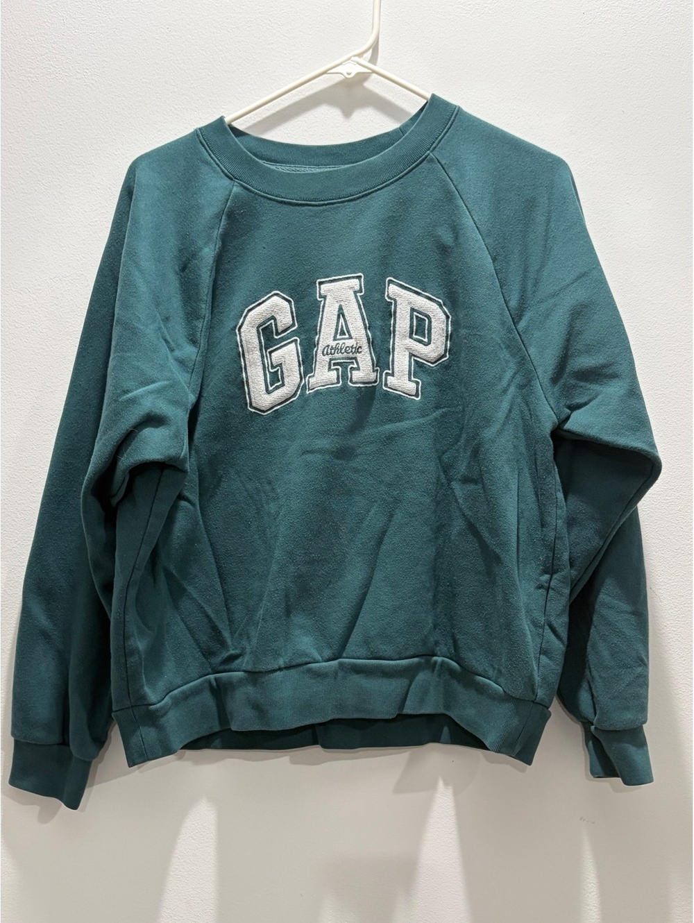 Gap Women's Green and Blue Sweatshirt